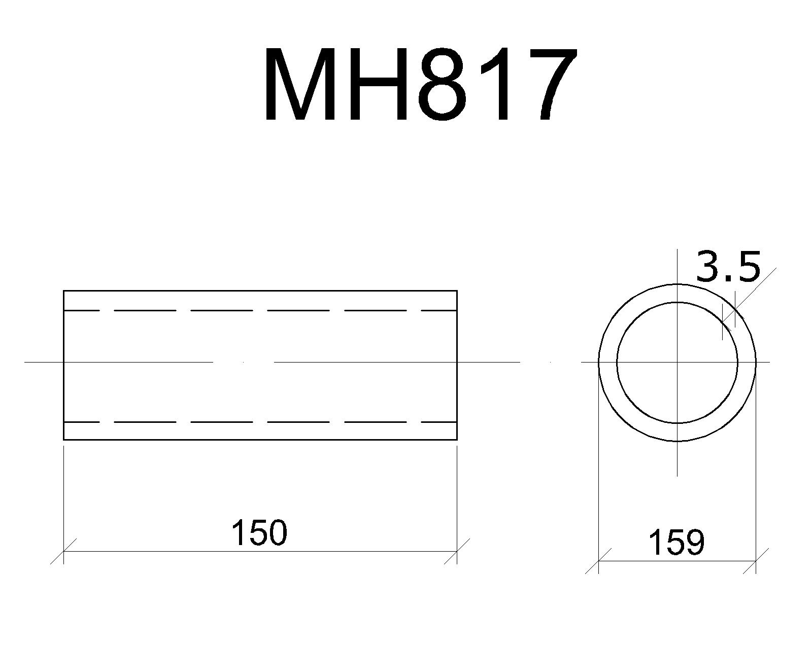 Изделие закладное МН 817