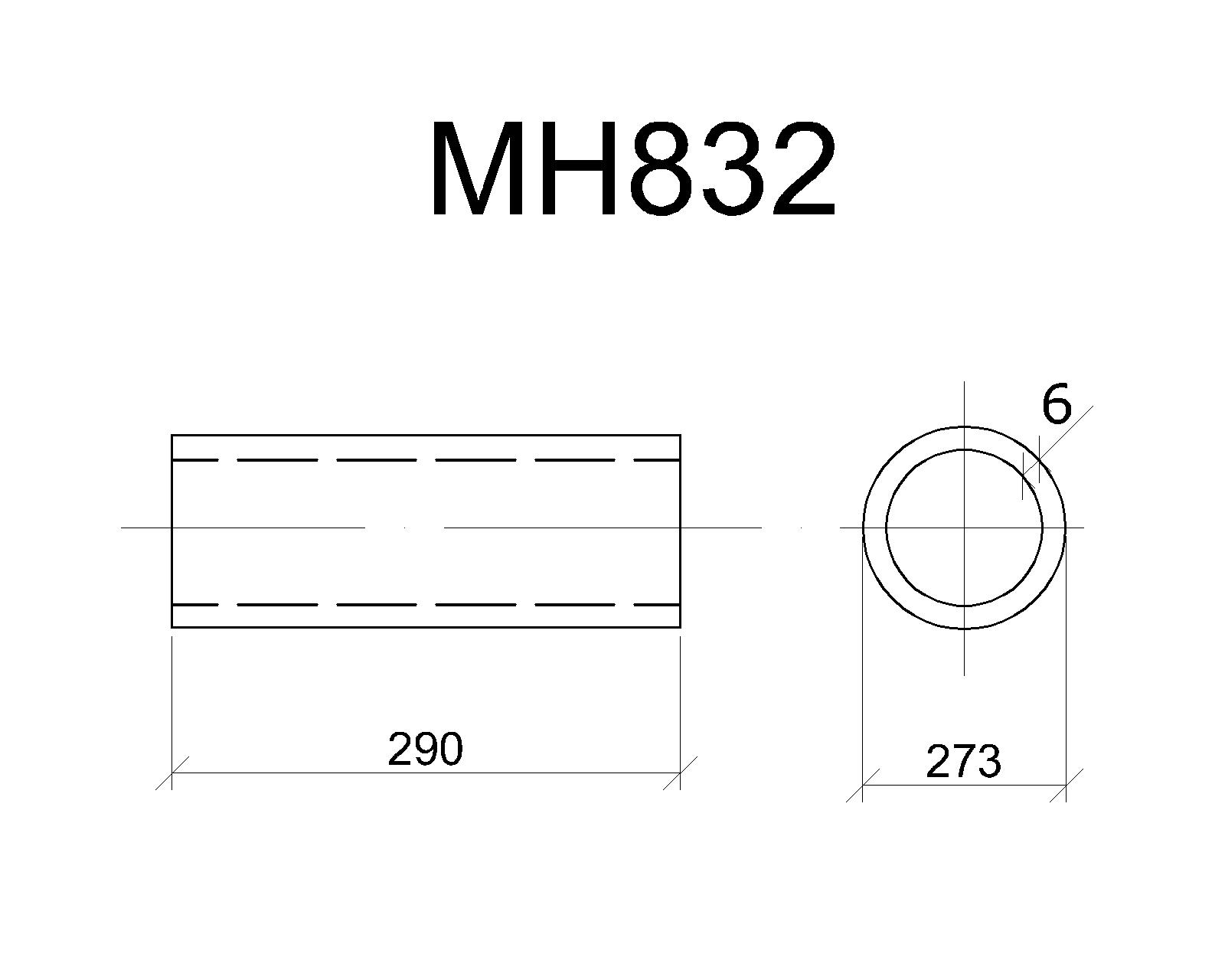 Изделие закладное МН 832