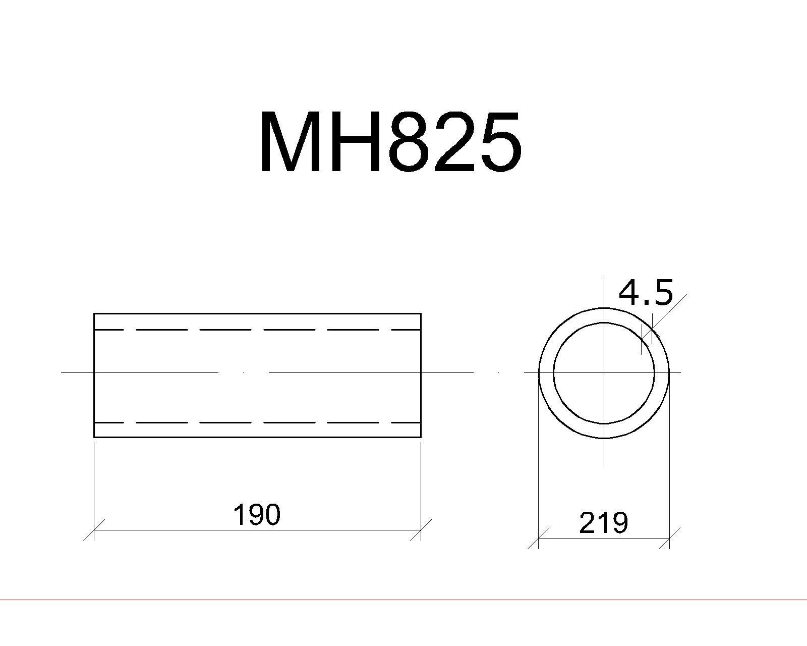 Изделие закладное МН 825