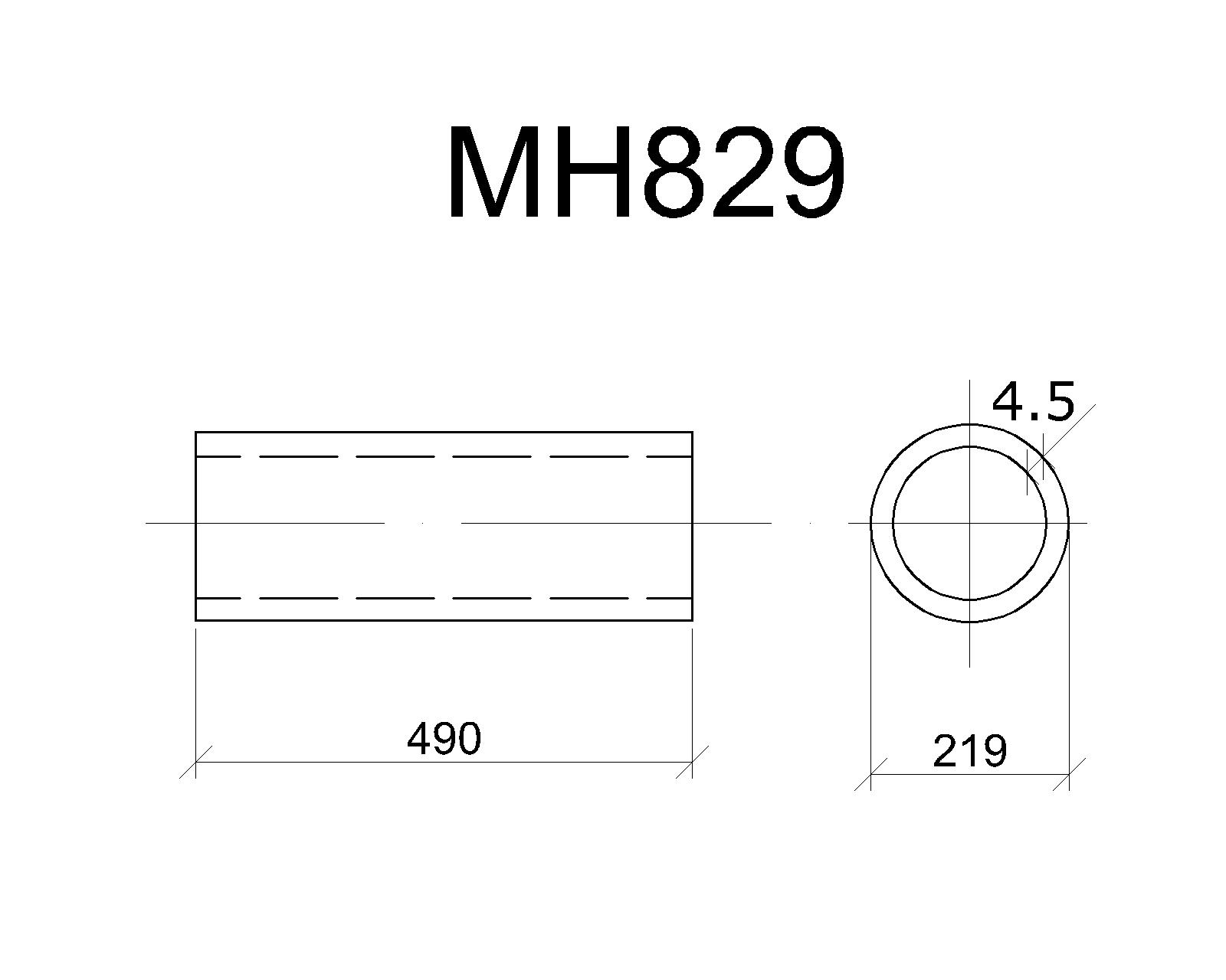 Изделие закладное МН 829