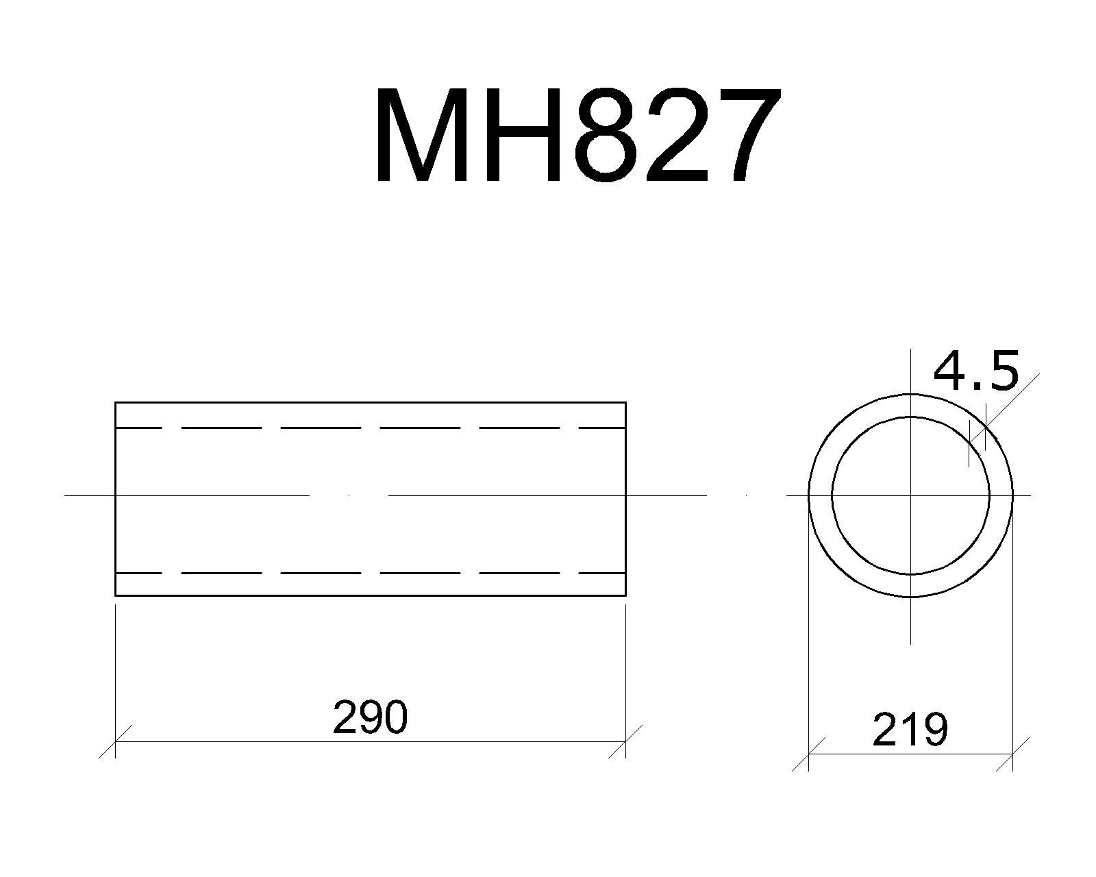Изделие закладное МН 827