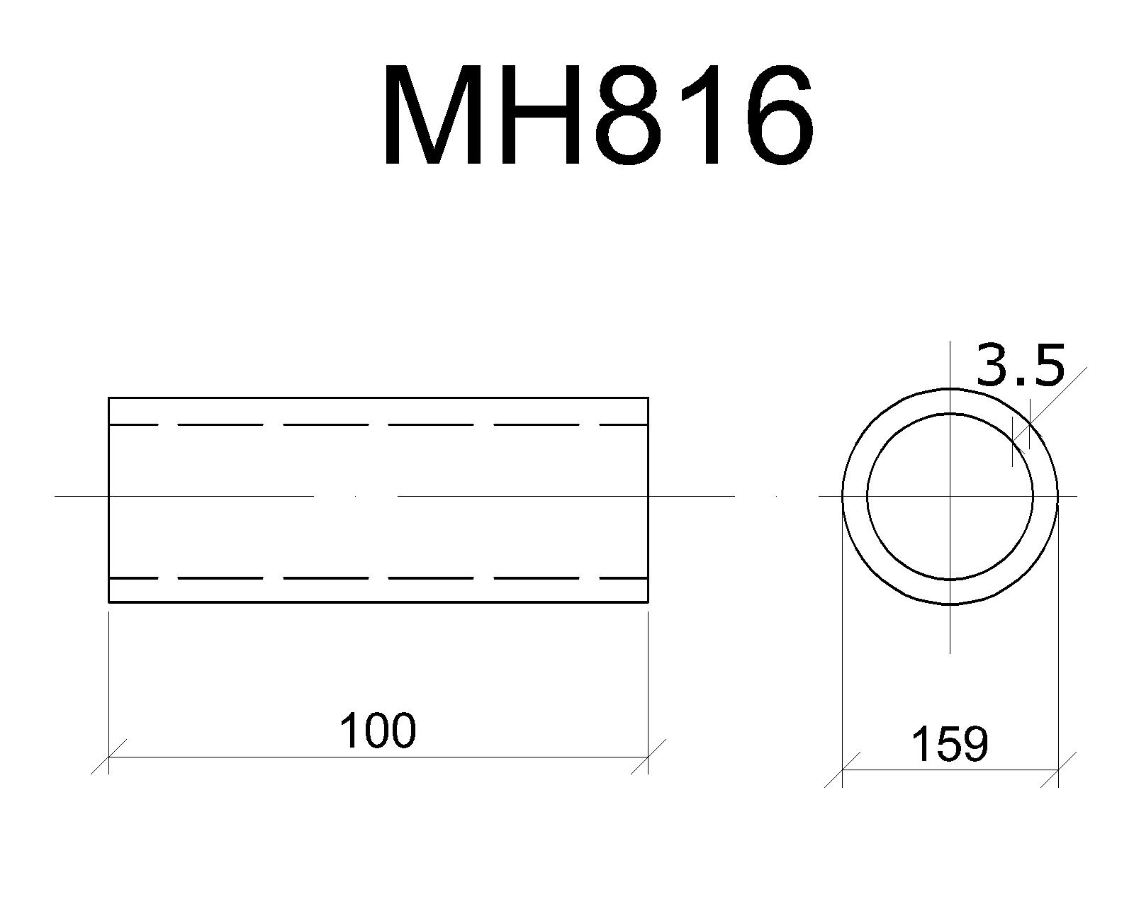 Изделие закладное МН 816