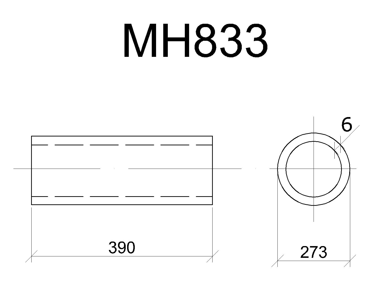 Изделие закладное МН 833