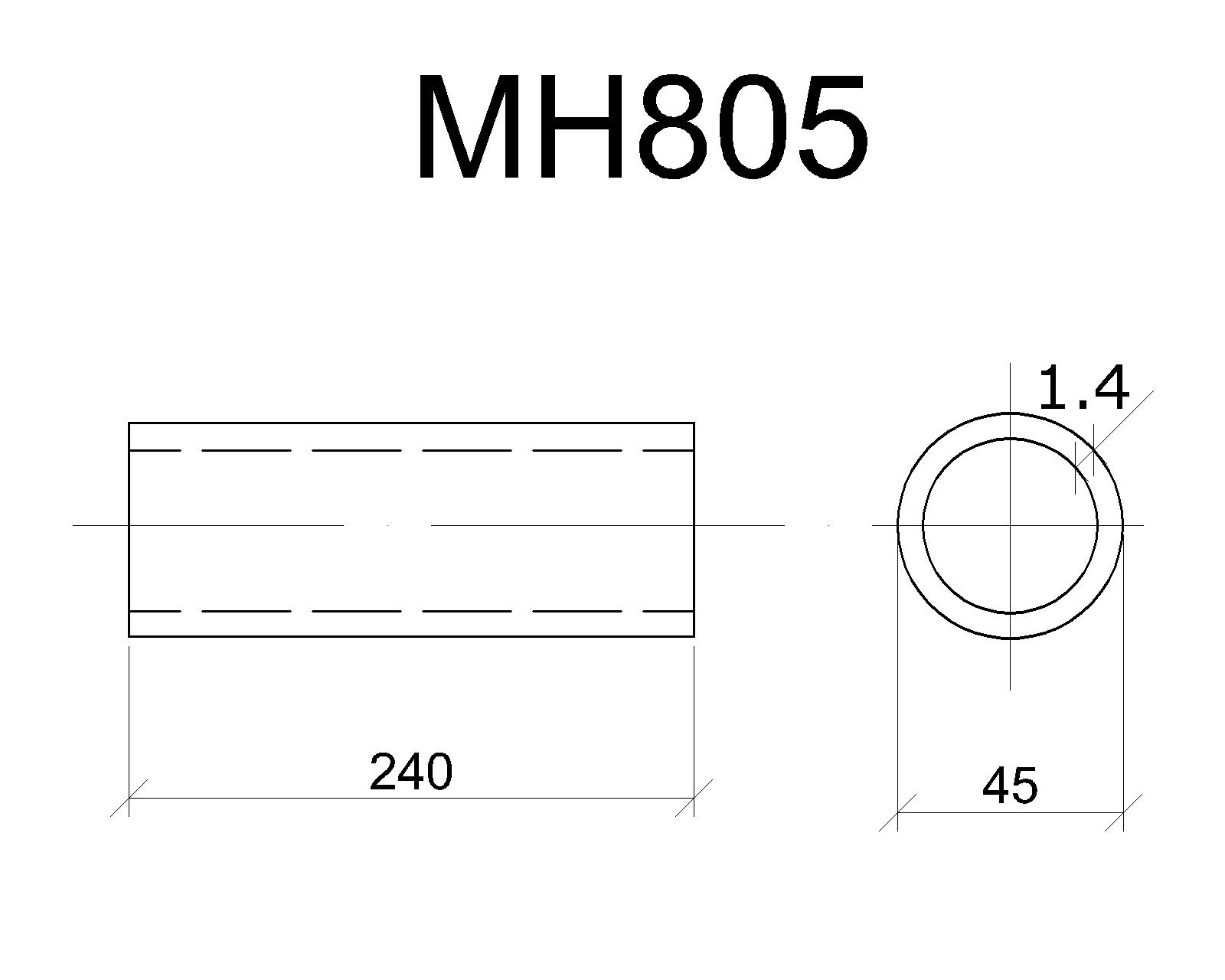 Изделие закладное МН 805