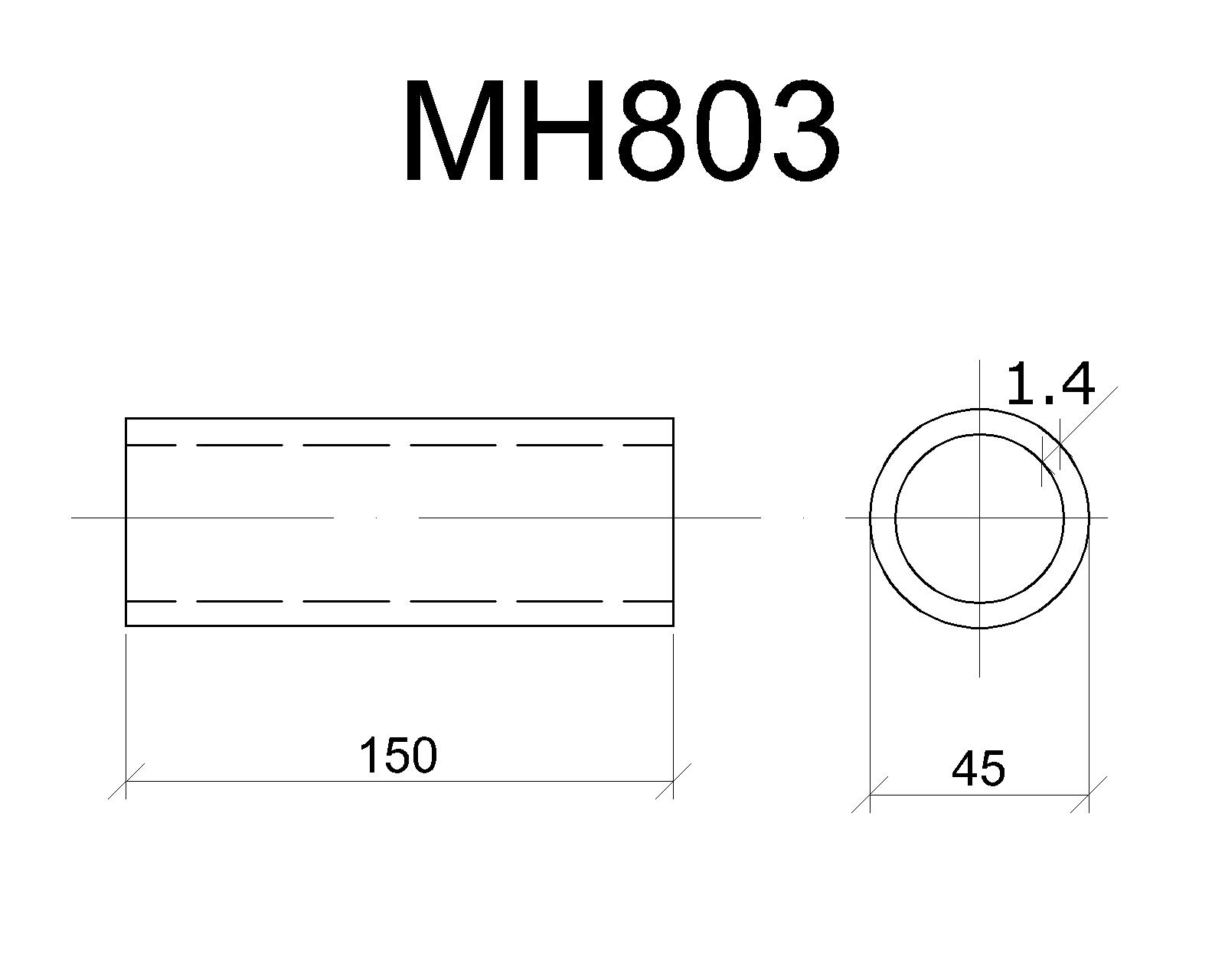 Изделие закладное МН 803