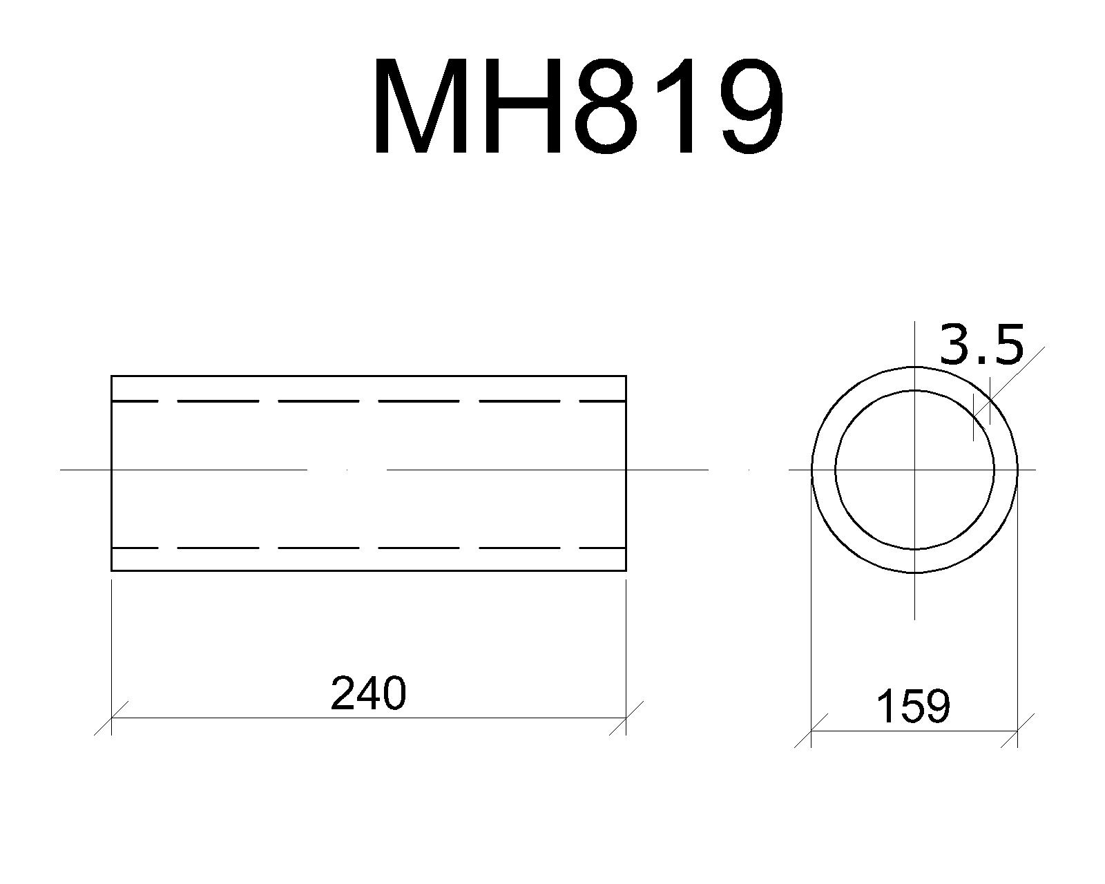 Изделие закладное МН 819