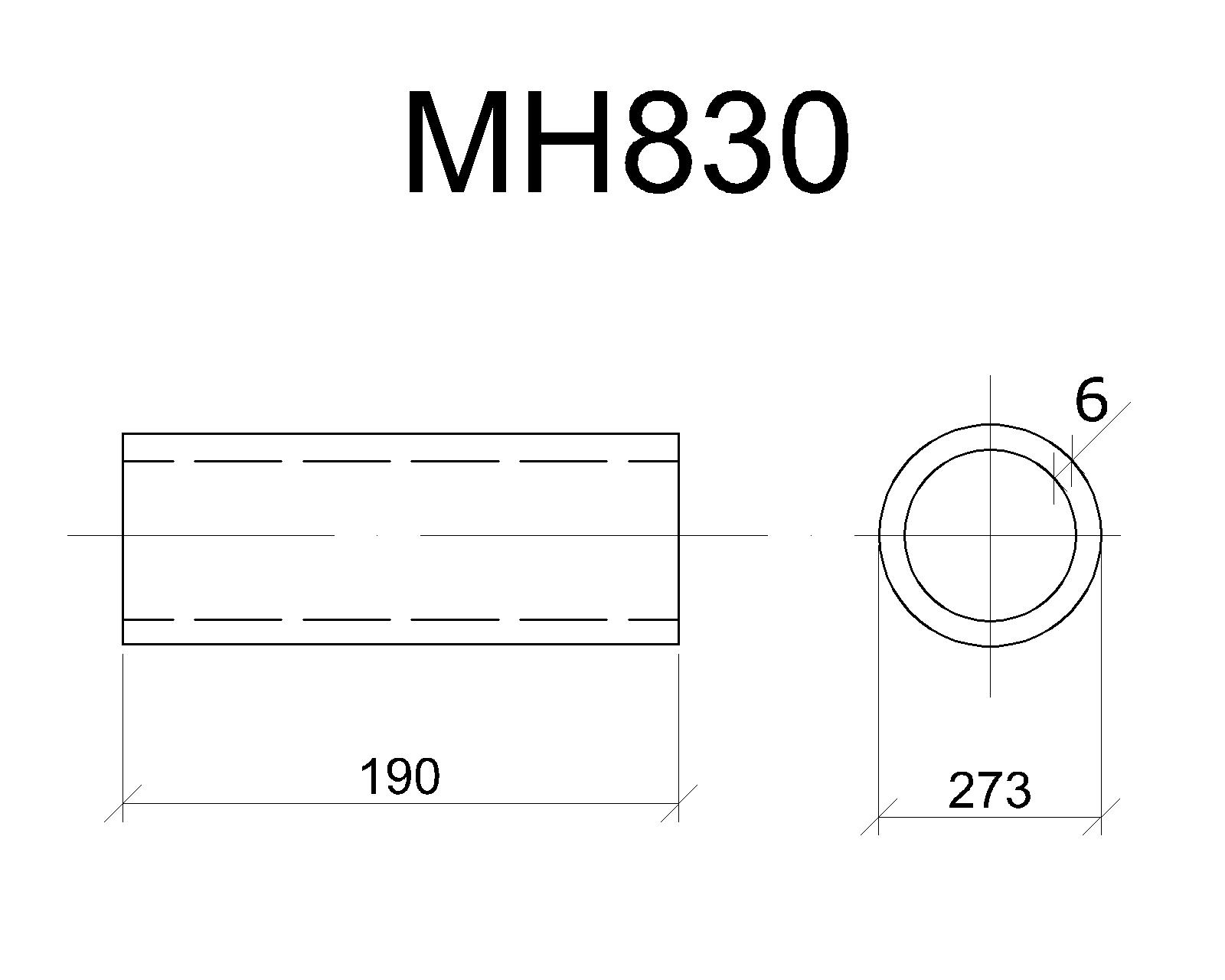 Изделие закладное МН 830