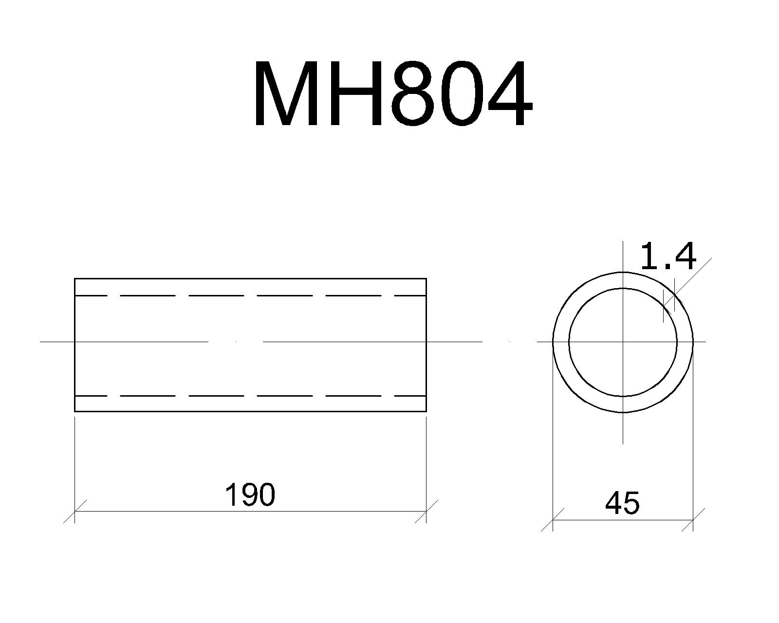 Изделие закладное МН 804