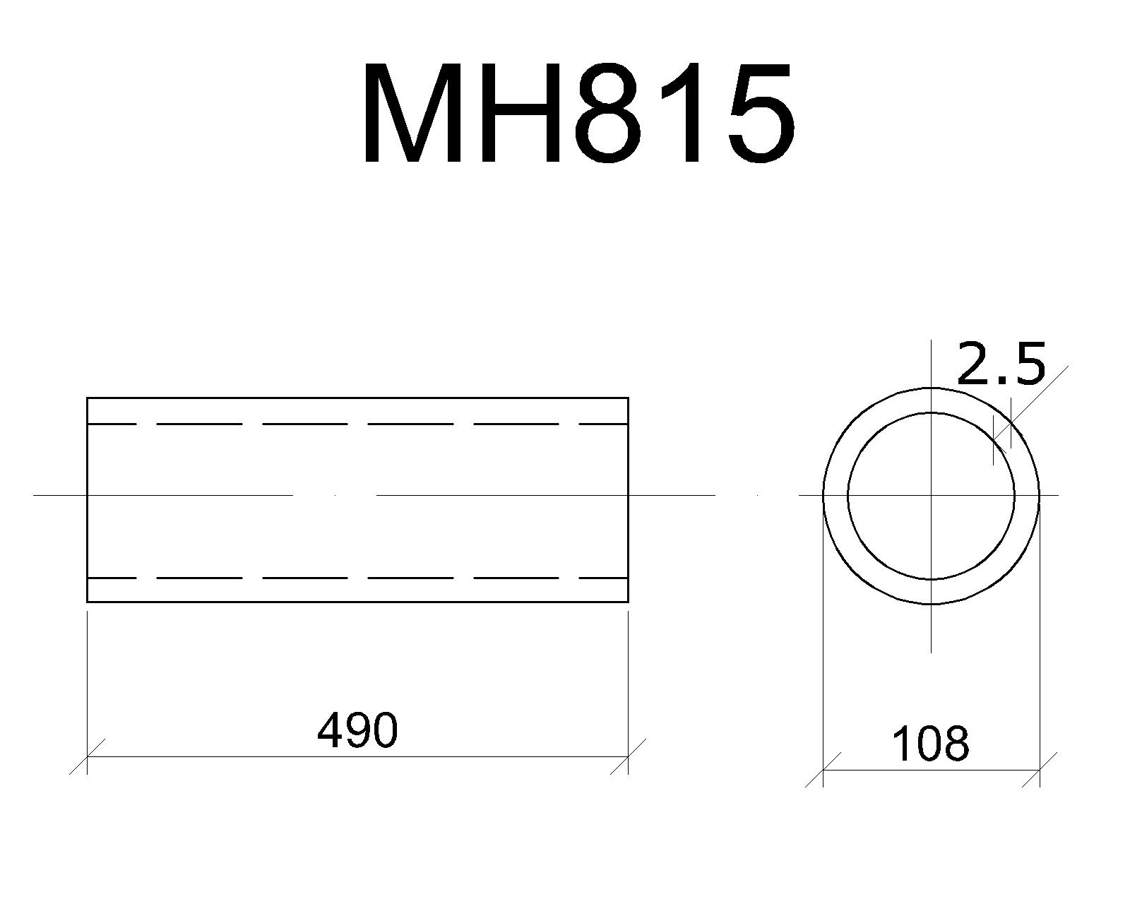 Изделие закладное МН 815