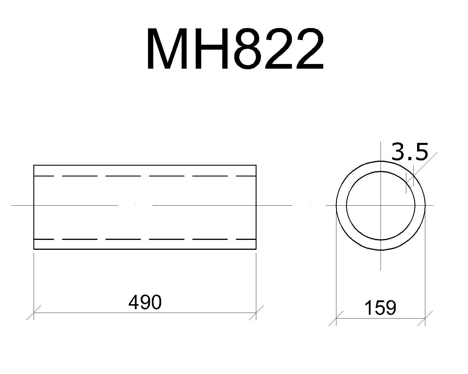 Изделие закладное МН 822