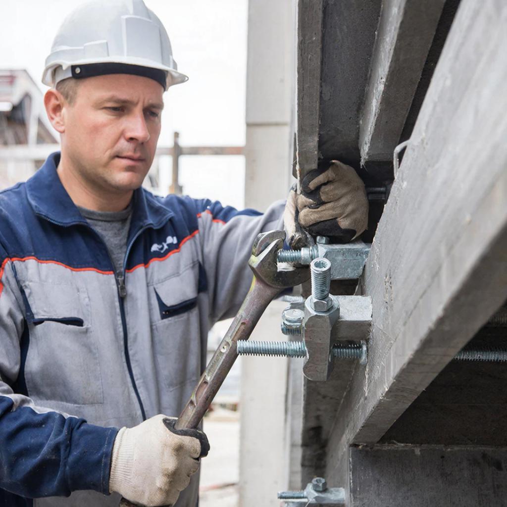 использование анкерных болтов 