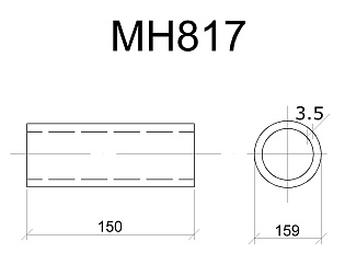 Изделие закладное МН 817