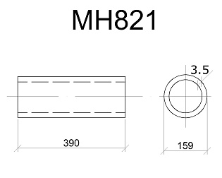 Изделие закладное МН 821