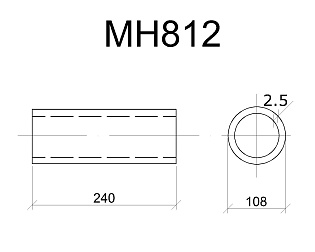 Изделие закладное МН 812