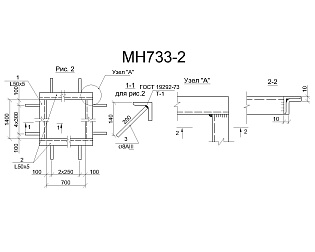 Изделие закладное МН 733-2