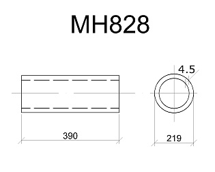Изделие закладное МН 828