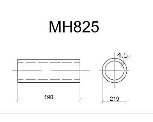 Изделие закладное МН 825