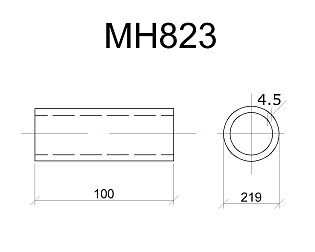 Изделие закладное МН 823