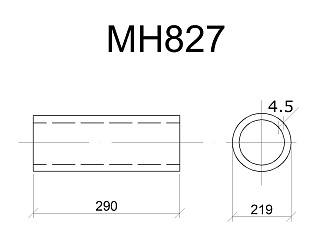 Изделие закладное МН 827