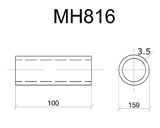 Изделие закладное МН 816