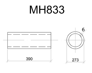 Изделие закладное МН 833