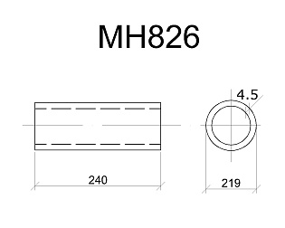 Изделие закладное МН 826