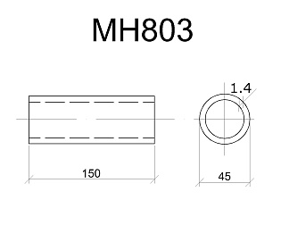 Изделие закладное МН 803