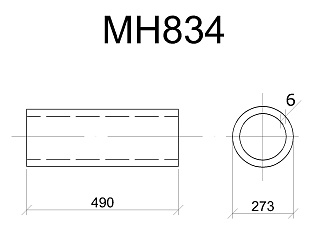 Изделие закладное МН 834