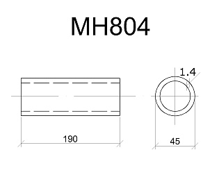 Изделие закладное МН 804