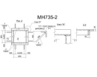 Изделие закладное МН 735-2