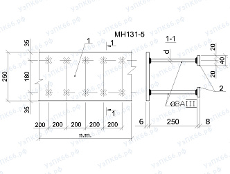 Изделие закладное МН 131-5