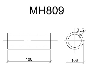 Изделие закладное МН 809