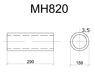 Изделие закладное МН 820