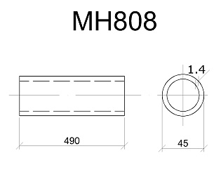 Изделие закладное МН 808