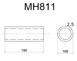 Изделие закладное МН 811