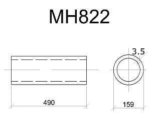 Изделие закладное МН 822